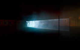 Art Installation Mirror Light Laser Roland Burkart
