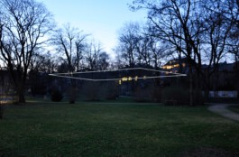 Art Installation Mirror Light Laser Roland Burkart