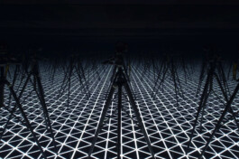 Art Installation Mirror Light Laser Roland Burkart