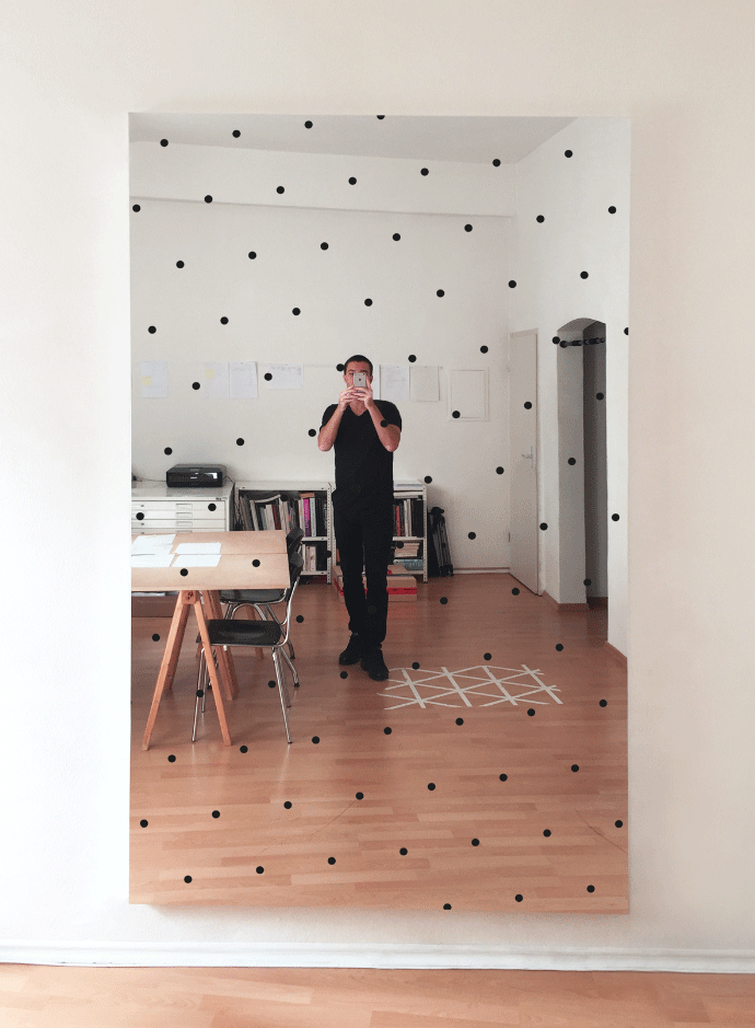 Art Installation Mirror Light Laser Roland Burkart